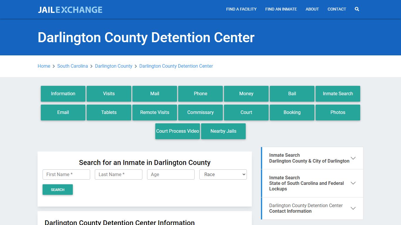 Darlington County Detention Center - Jail Exchange